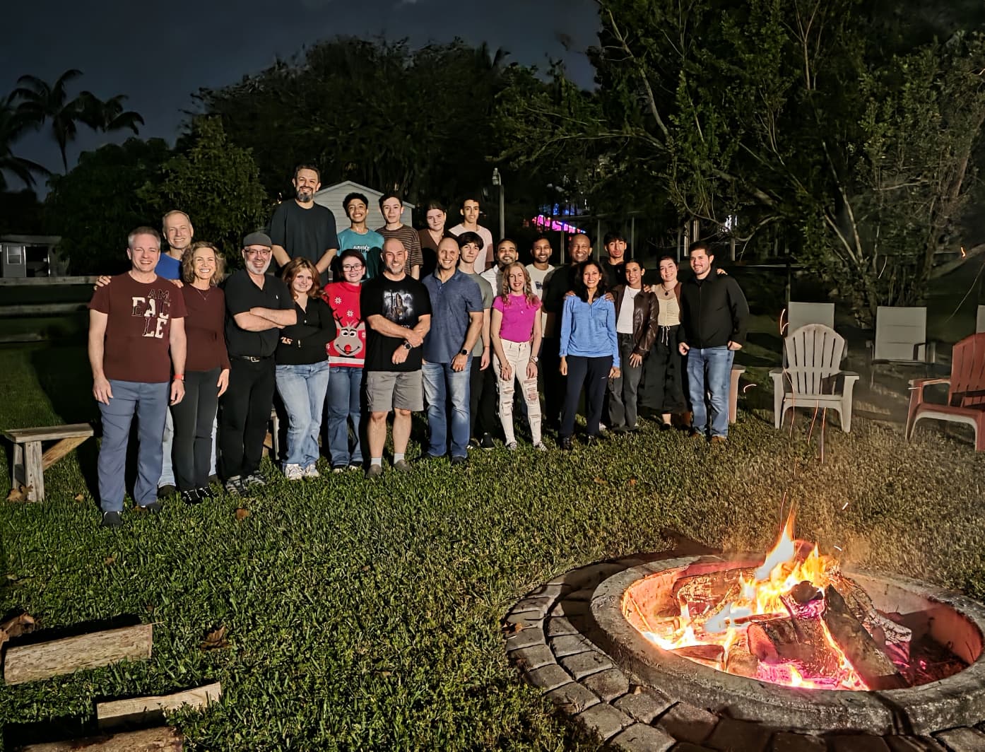 Aikido Miramar Holiday Bonfire